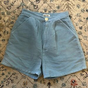 Rudy Jude flax shorts in Sky